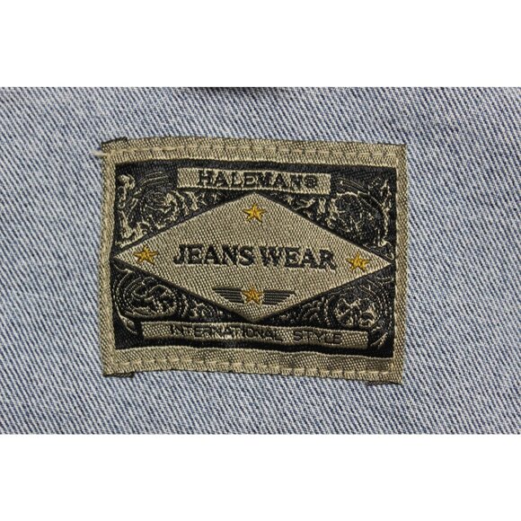 TAYLOR GUITARS Vintage Embroidered Denim Jacket‎ Men’s Size Large Western - Picture 9 of 12